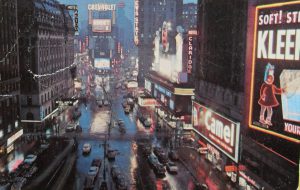 Times Square At Night, 1950