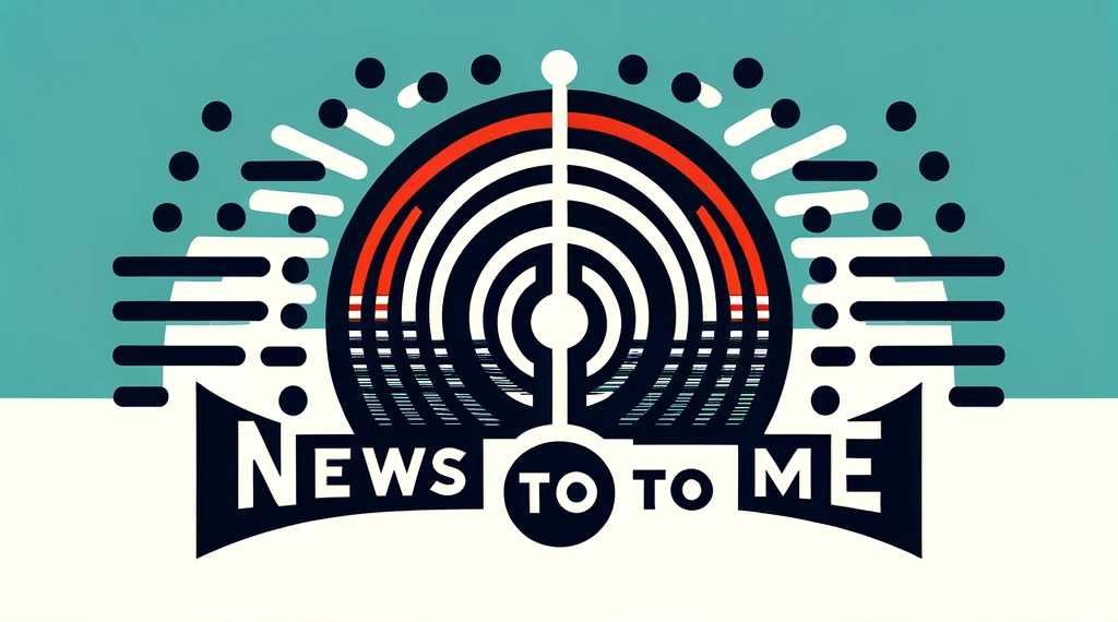 Logo that says News to Me at the bottom