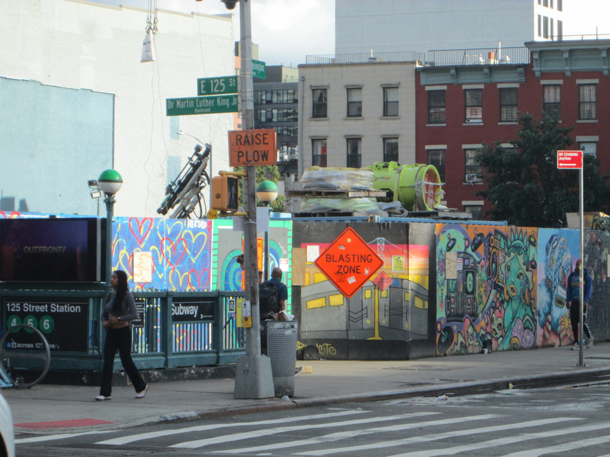 125th St at Lexington Avenue in New York City