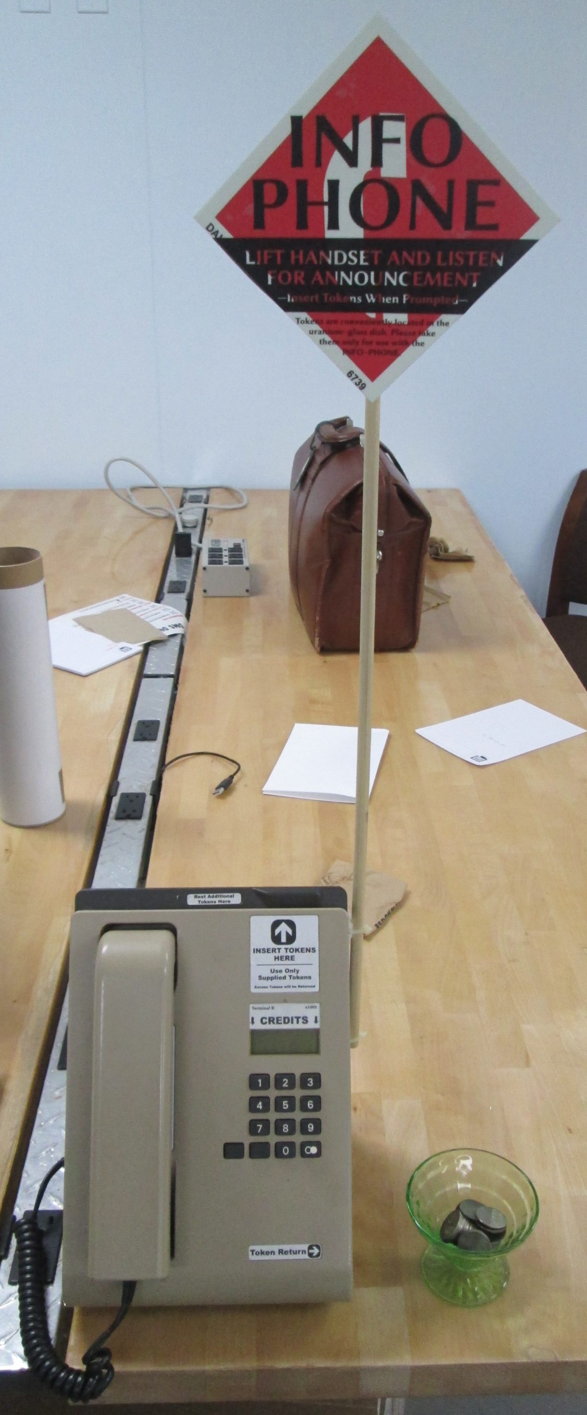 Man and Atom Nuclear Science Info-Phone at the Dallas Makerspace